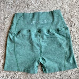 Alphalete OG Revival Shorts RARE Jade